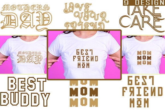 Download Mother SVG Bundle Template, 9 Design Set - Mother svg bundle Collection