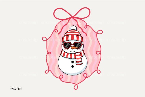 Download Cool Snowman Coquette Frame PNG - Premium Resources